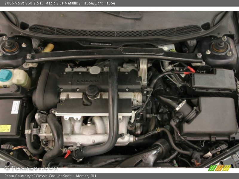 Magic Blue Metallic / Taupe/Light Taupe 2006 Volvo S60 2.5T