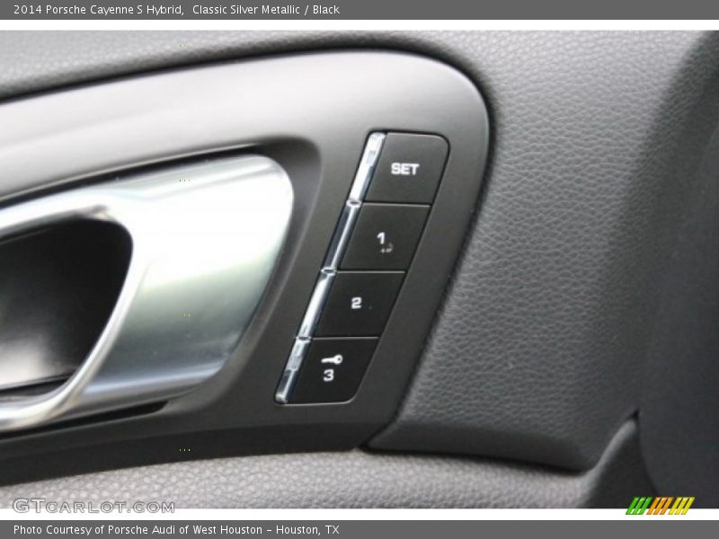 Classic Silver Metallic / Black 2014 Porsche Cayenne S Hybrid