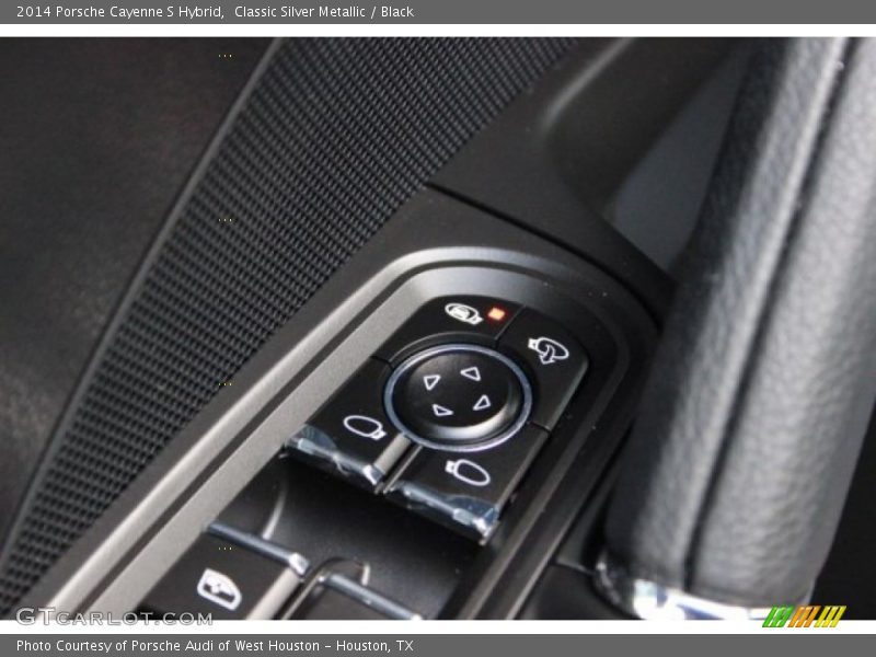 Classic Silver Metallic / Black 2014 Porsche Cayenne S Hybrid