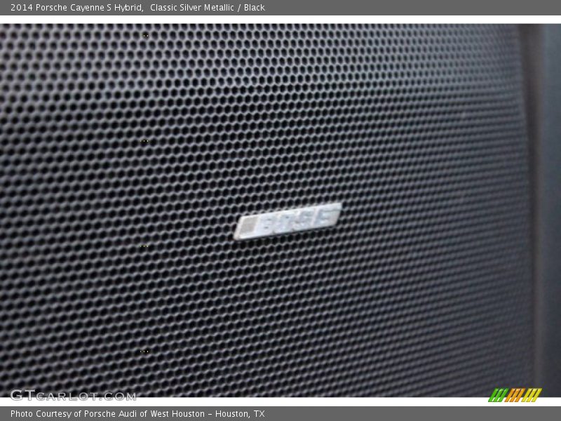 Classic Silver Metallic / Black 2014 Porsche Cayenne S Hybrid