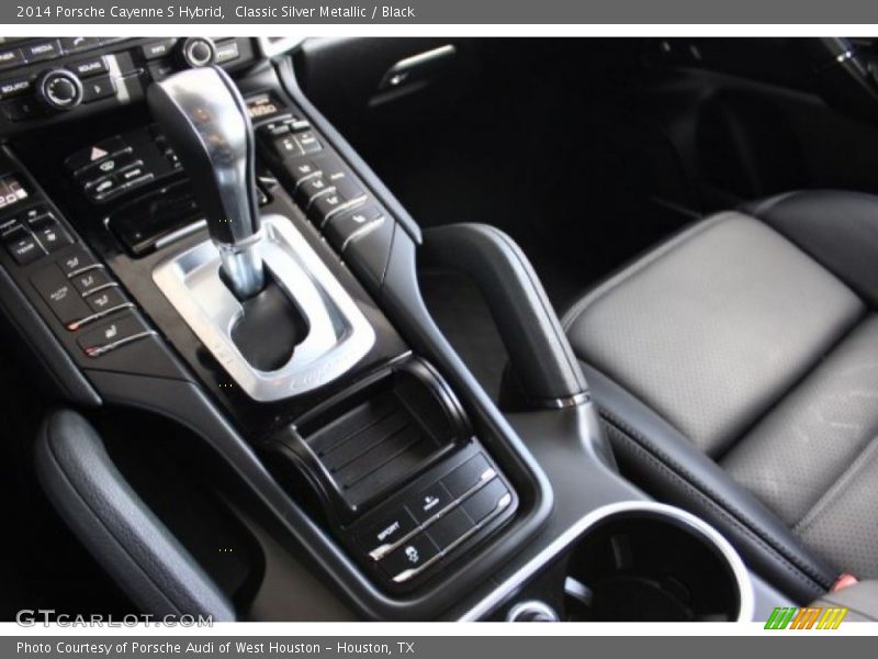 Classic Silver Metallic / Black 2014 Porsche Cayenne S Hybrid