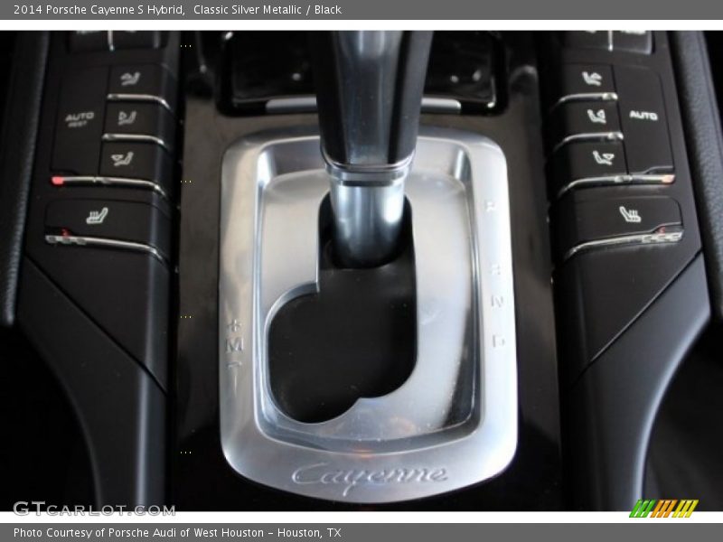 Classic Silver Metallic / Black 2014 Porsche Cayenne S Hybrid