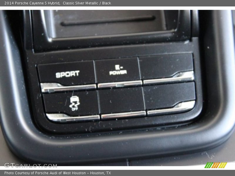 Classic Silver Metallic / Black 2014 Porsche Cayenne S Hybrid