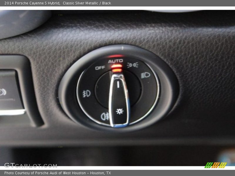 Classic Silver Metallic / Black 2014 Porsche Cayenne S Hybrid