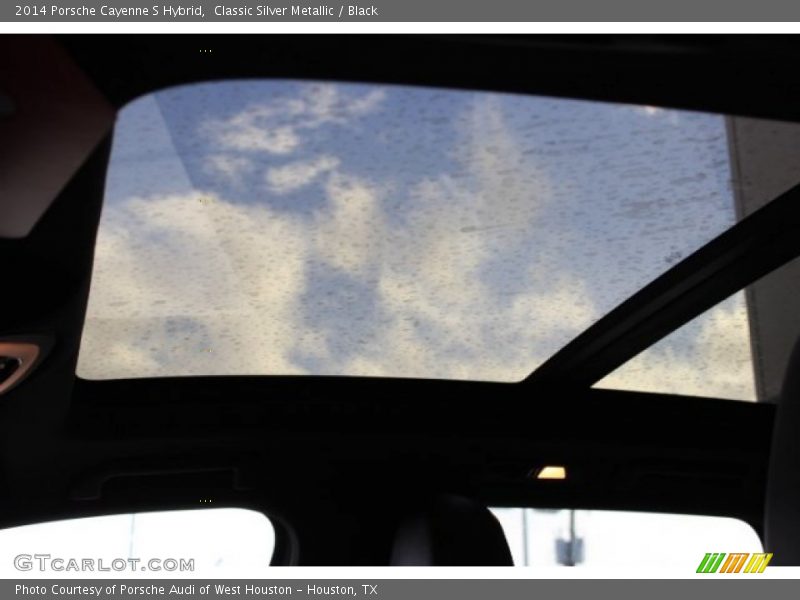 Classic Silver Metallic / Black 2014 Porsche Cayenne S Hybrid