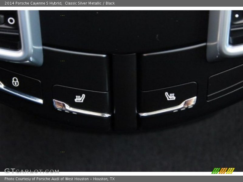 Classic Silver Metallic / Black 2014 Porsche Cayenne S Hybrid