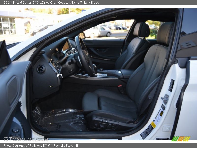 Front Seat of 2014 6 Series 640i xDrive Gran Coupe