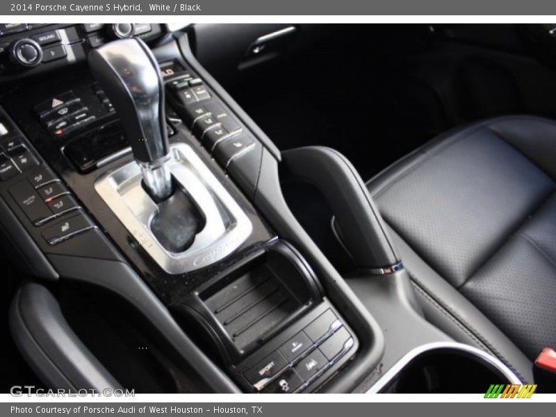 White / Black 2014 Porsche Cayenne S Hybrid
