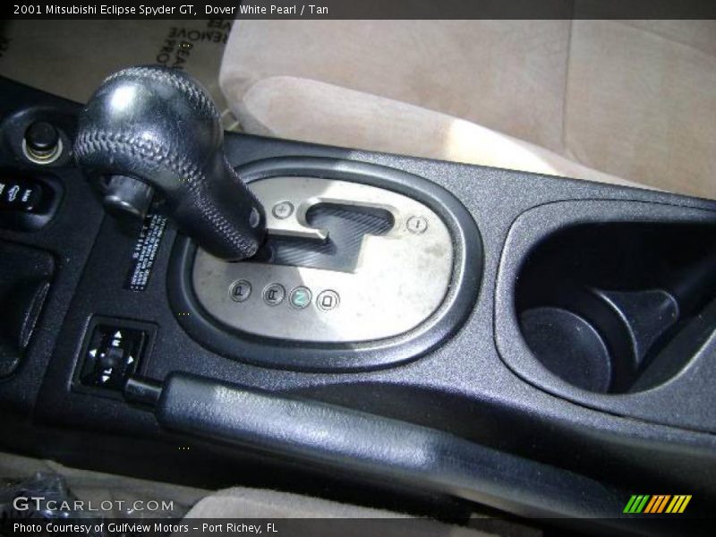 Dover White Pearl / Tan 2001 Mitsubishi Eclipse Spyder GT
