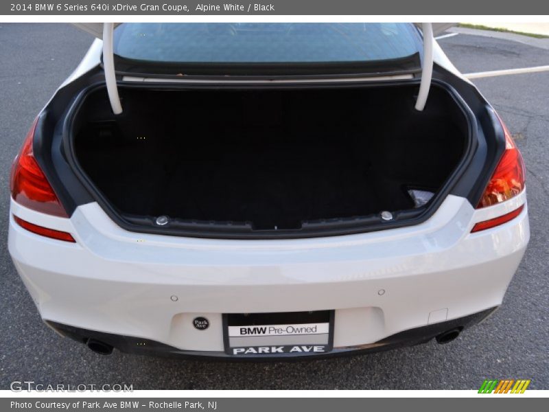 Alpine White / Black 2014 BMW 6 Series 640i xDrive Gran Coupe