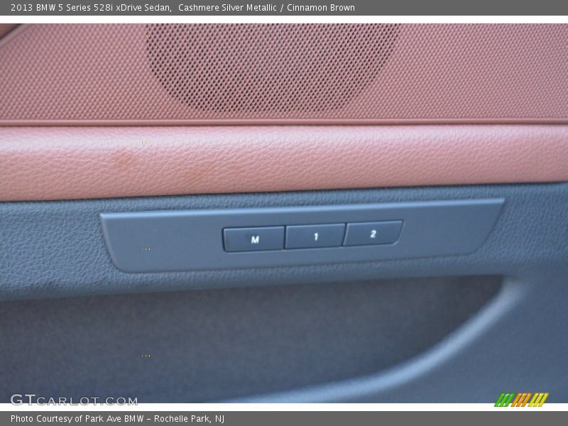 Cashmere Silver Metallic / Cinnamon Brown 2013 BMW 5 Series 528i xDrive Sedan