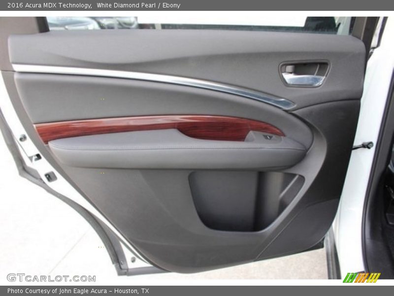 White Diamond Pearl / Ebony 2016 Acura MDX Technology