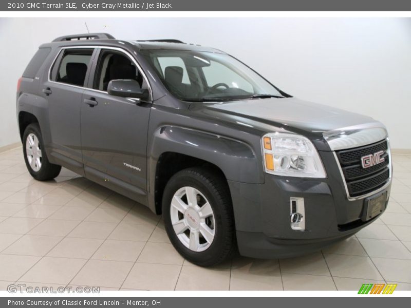 Cyber Gray Metallic / Jet Black 2010 GMC Terrain SLE