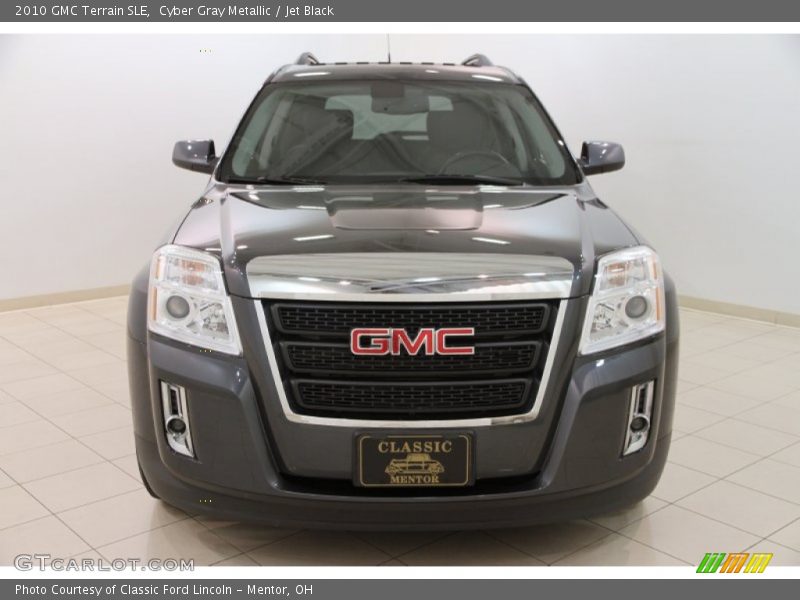 Cyber Gray Metallic / Jet Black 2010 GMC Terrain SLE