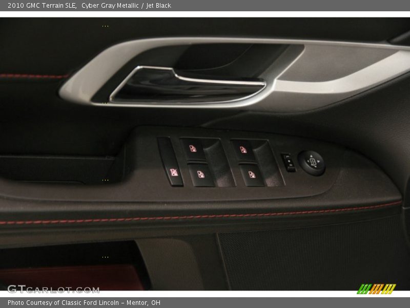 Cyber Gray Metallic / Jet Black 2010 GMC Terrain SLE