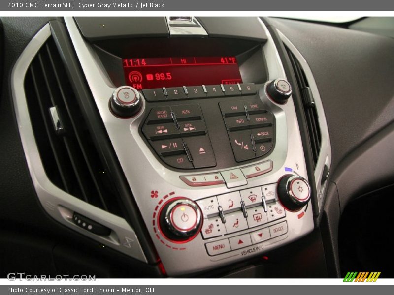 Cyber Gray Metallic / Jet Black 2010 GMC Terrain SLE