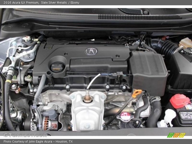 Slate Silver Metallic / Ebony 2016 Acura ILX Premium
