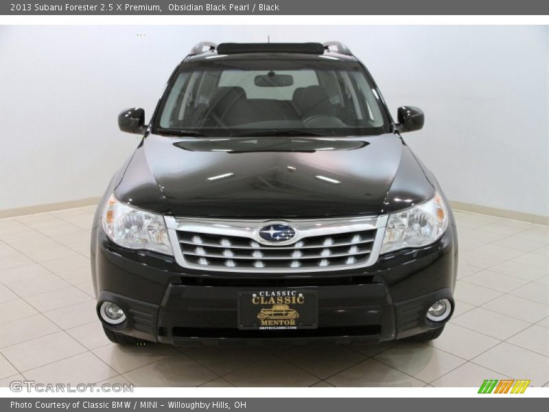 Obsidian Black Pearl / Black 2013 Subaru Forester 2.5 X Premium