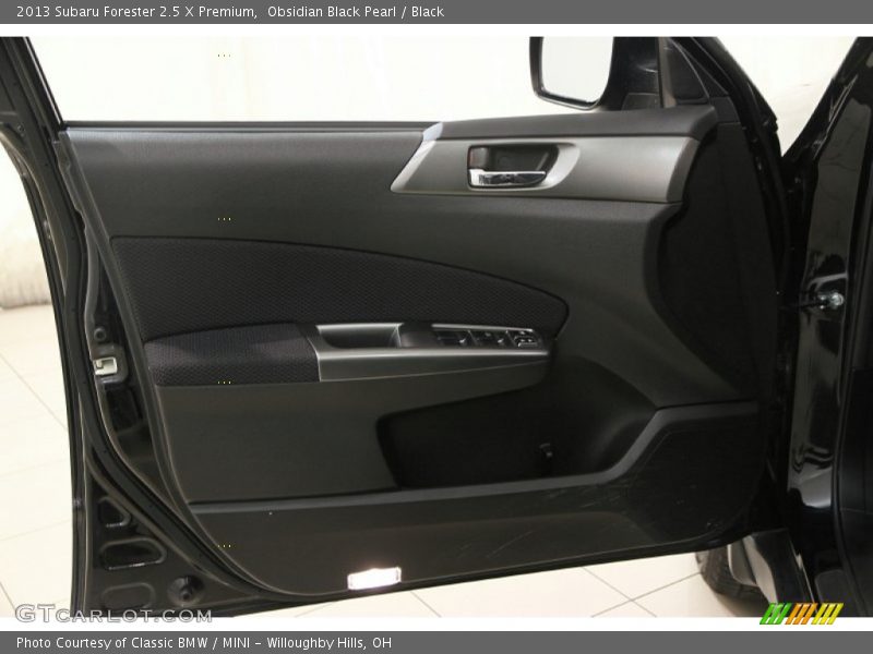 Obsidian Black Pearl / Black 2013 Subaru Forester 2.5 X Premium