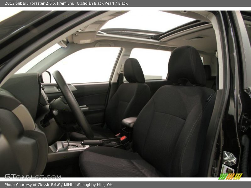 Obsidian Black Pearl / Black 2013 Subaru Forester 2.5 X Premium