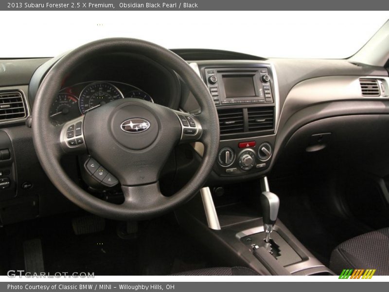 Obsidian Black Pearl / Black 2013 Subaru Forester 2.5 X Premium