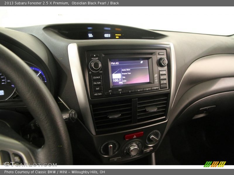 Obsidian Black Pearl / Black 2013 Subaru Forester 2.5 X Premium