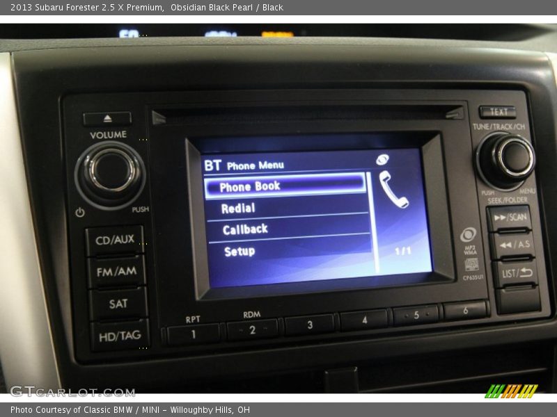 Obsidian Black Pearl / Black 2013 Subaru Forester 2.5 X Premium