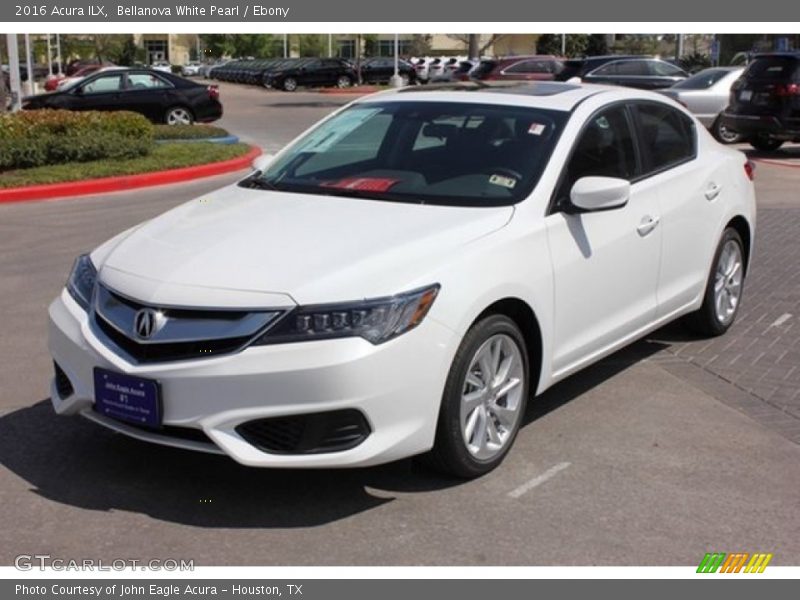 Bellanova White Pearl / Ebony 2016 Acura ILX