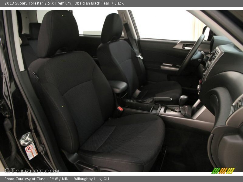 Obsidian Black Pearl / Black 2013 Subaru Forester 2.5 X Premium