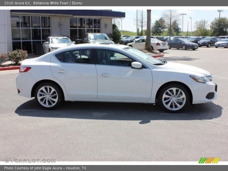 Bellanova White Pearl / Ebony 2016 Acura ILX