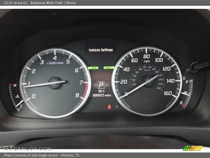 Bellanova White Pearl / Ebony 2016 Acura ILX