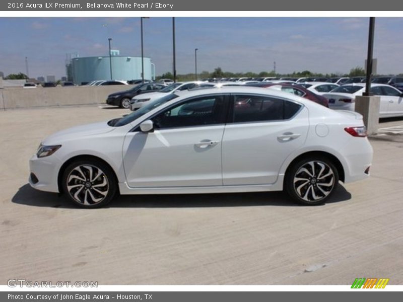 Bellanova White Pearl / Ebony 2016 Acura ILX Premium