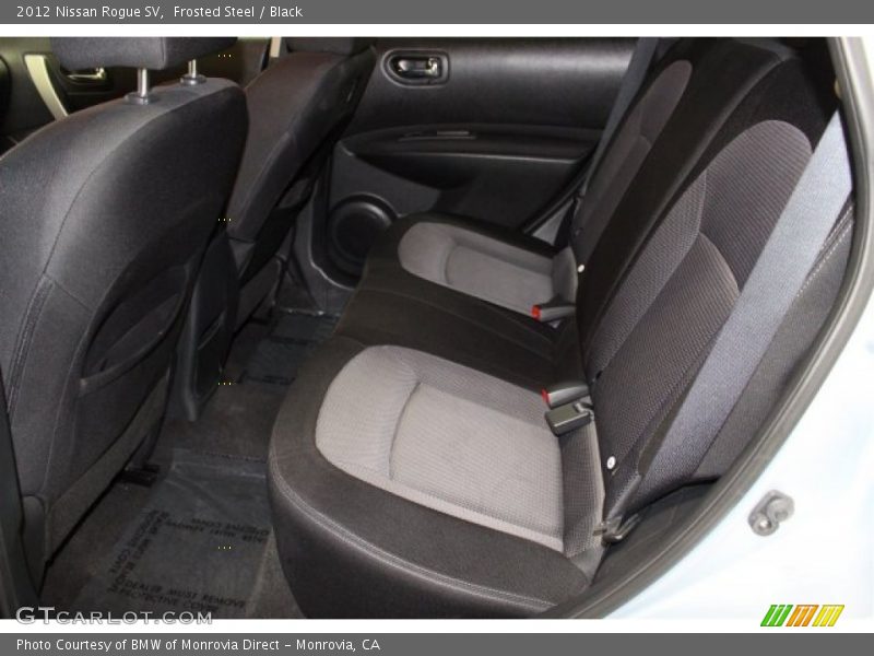 Frosted Steel / Black 2012 Nissan Rogue SV