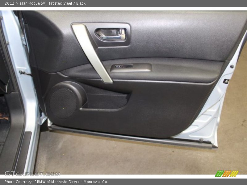 Frosted Steel / Black 2012 Nissan Rogue SV