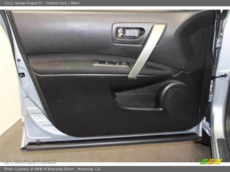 Frosted Steel / Black 2012 Nissan Rogue SV