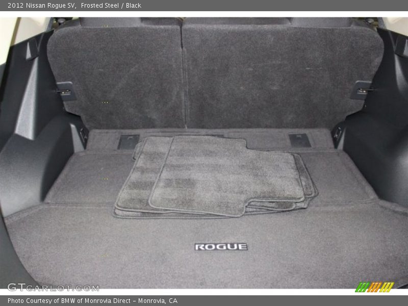 Frosted Steel / Black 2012 Nissan Rogue SV