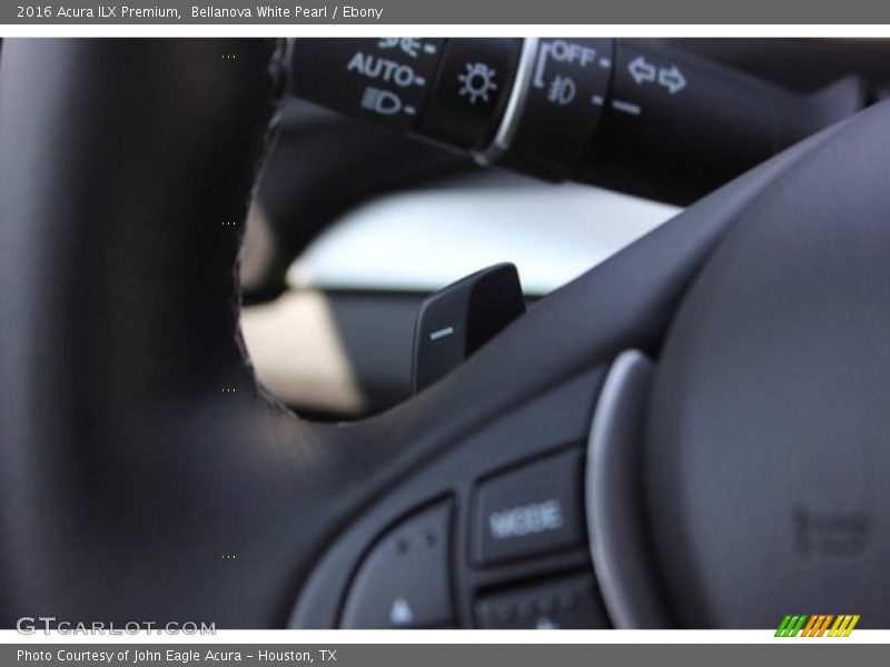 Bellanova White Pearl / Ebony 2016 Acura ILX Premium