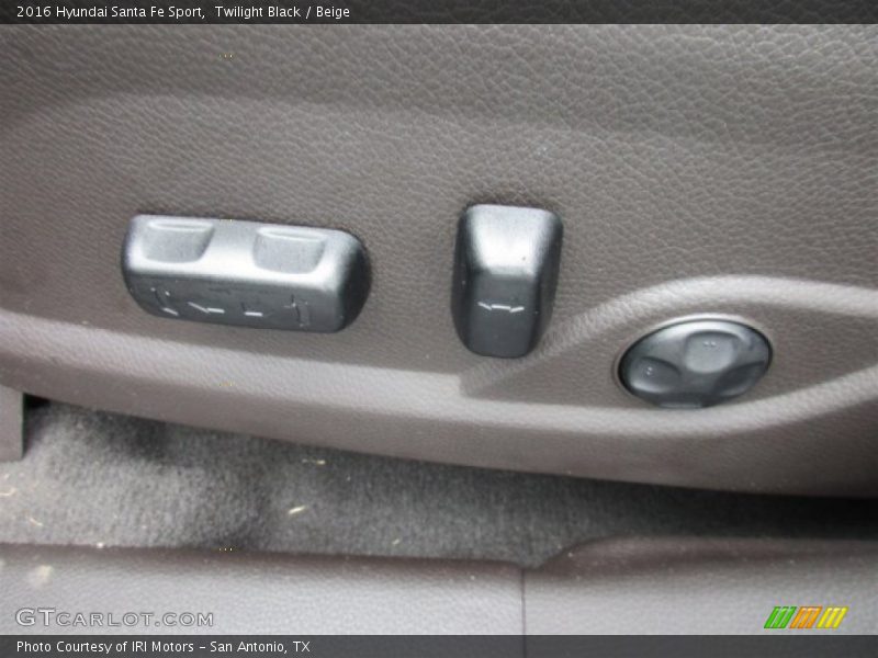 Twilight Black / Beige 2016 Hyundai Santa Fe Sport