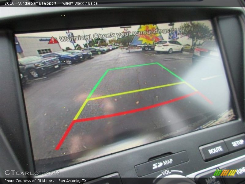 Twilight Black / Beige 2016 Hyundai Santa Fe Sport