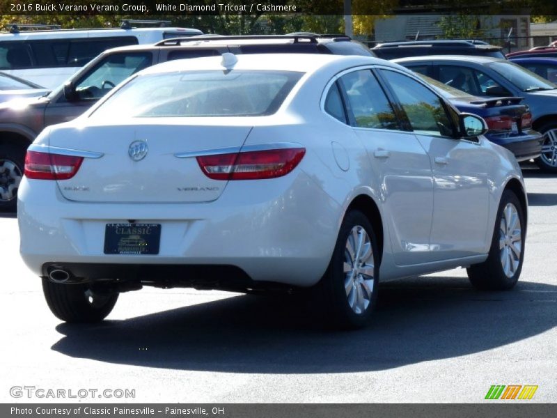 White Diamond Tricoat / Cashmere 2016 Buick Verano Verano Group
