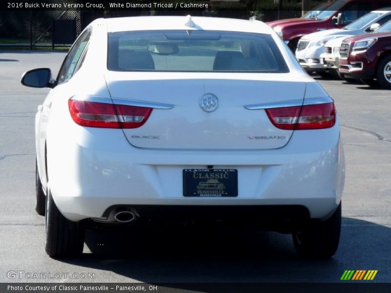 White Diamond Tricoat / Cashmere 2016 Buick Verano Verano Group