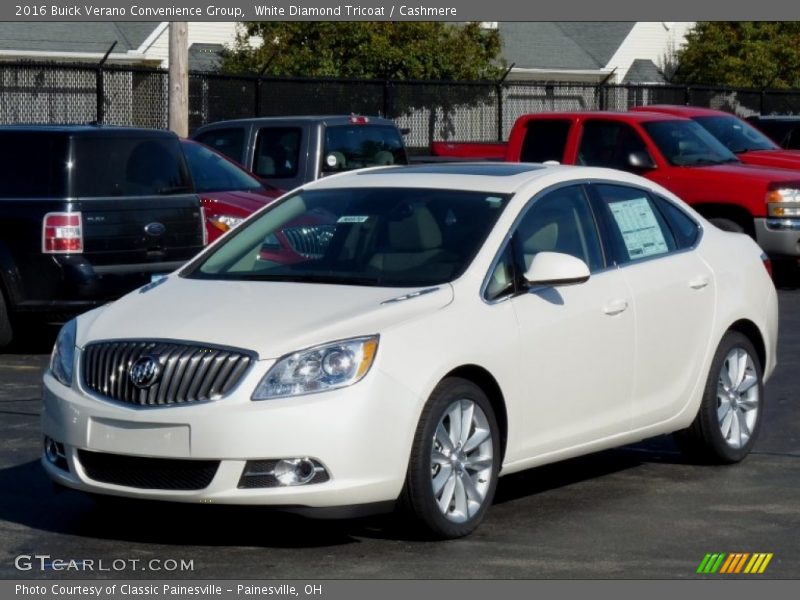 White Diamond Tricoat / Cashmere 2016 Buick Verano Convenience Group