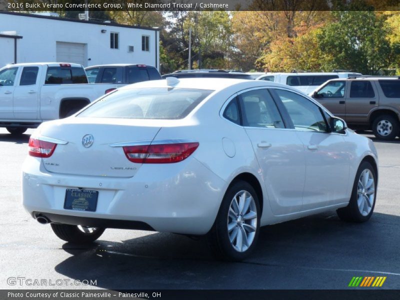 White Diamond Tricoat / Cashmere 2016 Buick Verano Convenience Group