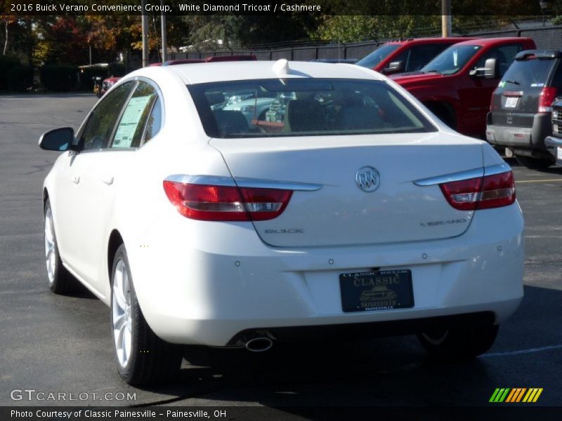 White Diamond Tricoat / Cashmere 2016 Buick Verano Convenience Group