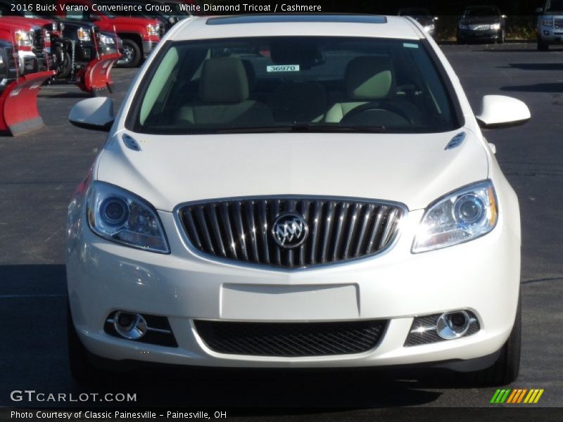 White Diamond Tricoat / Cashmere 2016 Buick Verano Convenience Group