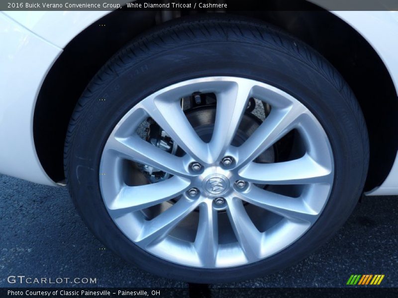 White Diamond Tricoat / Cashmere 2016 Buick Verano Convenience Group