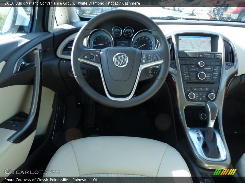 White Diamond Tricoat / Cashmere 2016 Buick Verano Convenience Group