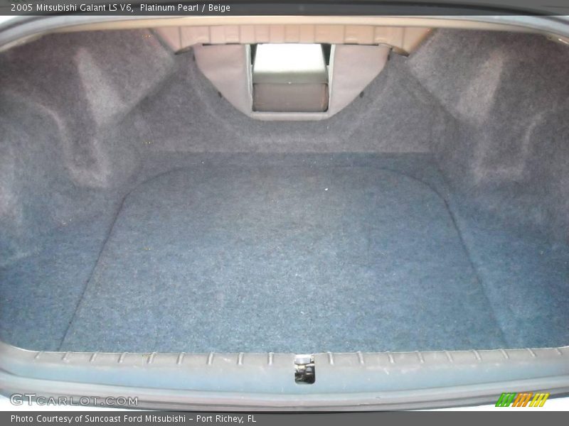 Platinum Pearl / Beige 2005 Mitsubishi Galant LS V6