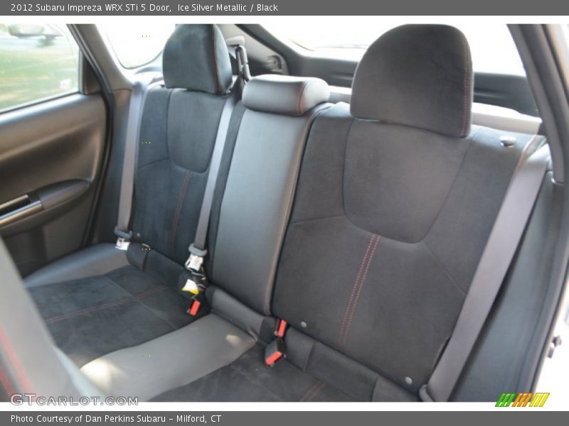 Ice Silver Metallic / Black 2012 Subaru Impreza WRX STi 5 Door