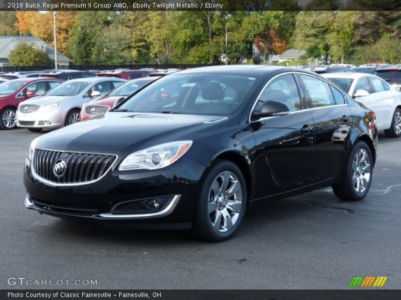 Ebony Twilight Metallic / Ebony 2016 Buick Regal Premium II Group AWD